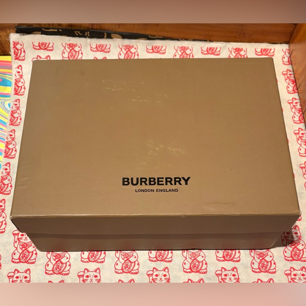 Empty brown Burberry  box